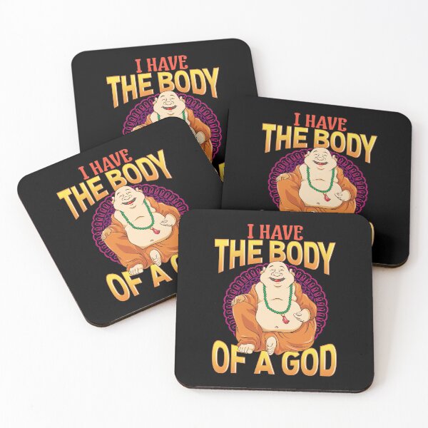 Item preview, Funny I Have The Body of a God Buddha Buddhist Pun designed and sold by perfectpresents.