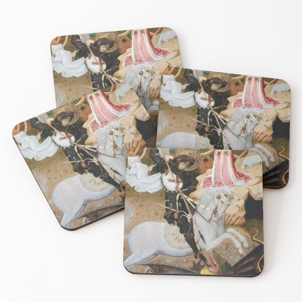 Item preview, Saint George Killing the Dragon by Bernat Martorell (1435) designed and sold by allhistory.