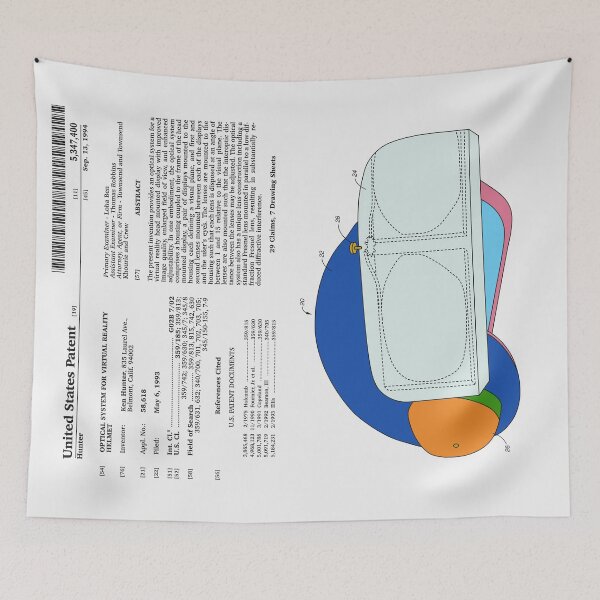 Item preview, Virtual Reality Helmet Patent designed and sold by FinlayMcNevin.