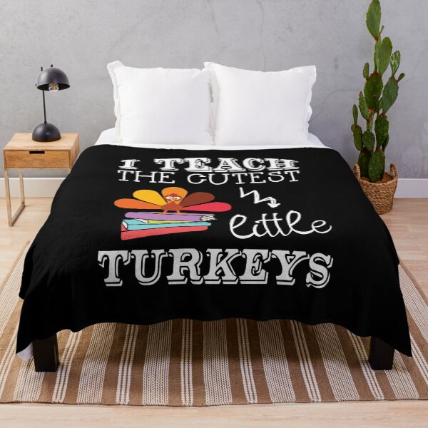 Item preview, I Teach the Cutest Little Turkeys - Funny Teacher Shirt designed and sold by bkfdesigns.