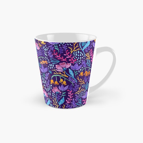 Item preview, Wonderland Flower Pattern - Dark Purple designed and sold by Kit Cronk.