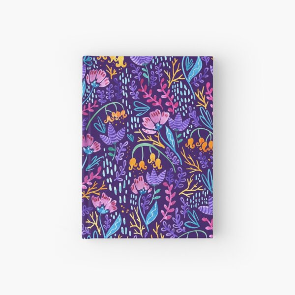 Item preview, Wonderland Flower Pattern - Dark Purple designed and sold by Kit Cronk.