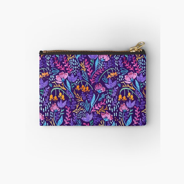 Item preview, Wonderland Flower Pattern - Dark Purple designed and sold by Kit Cronk.