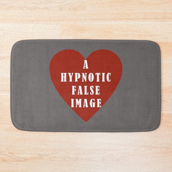 Item preview, False Image of the Heart is Hypnotic, Hypnosis, Fake - Not a Real Heart, Not Real Love designed and sold by Sabrina Dawkins.