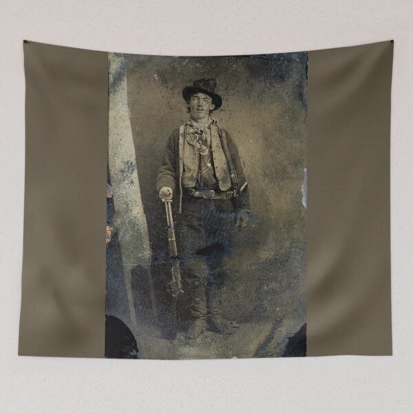 Item preview, The only surviving authenticated portrait of Billy the Kid (1880) designed and sold by allhistory.