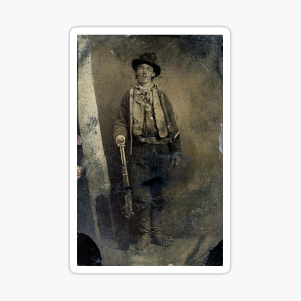 Item preview, The only surviving authenticated portrait of Billy the Kid (1880) designed and sold by allhistory.