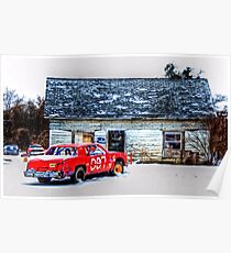 The Perfect Redneck Christmas Card - Springtown, Texas Poster