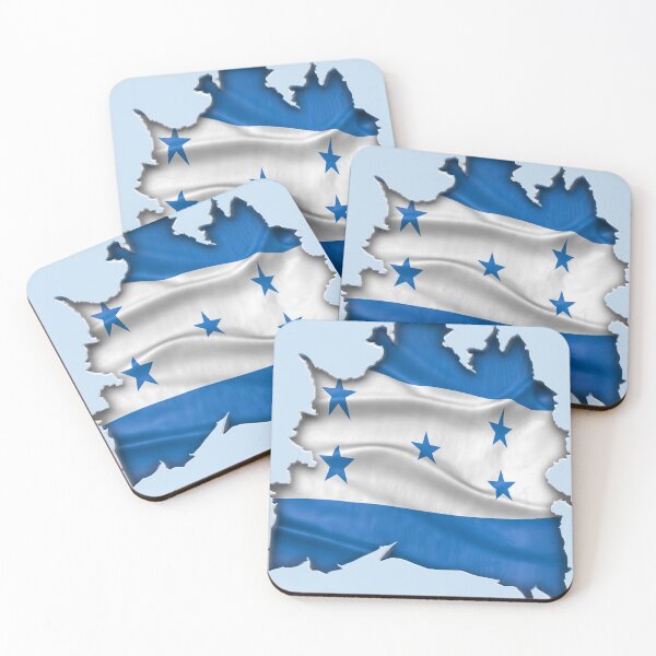 Item preview, Honduran Flag Underneath designed and sold by BigAl3D.