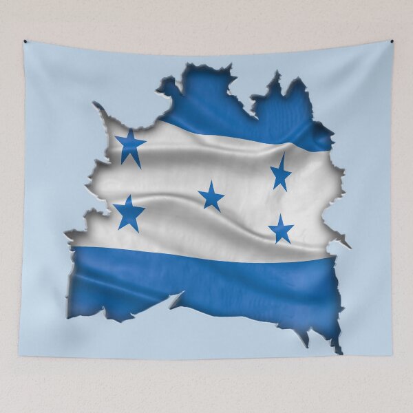 Item preview, Honduran Flag Underneath designed and sold by BigAl3D.