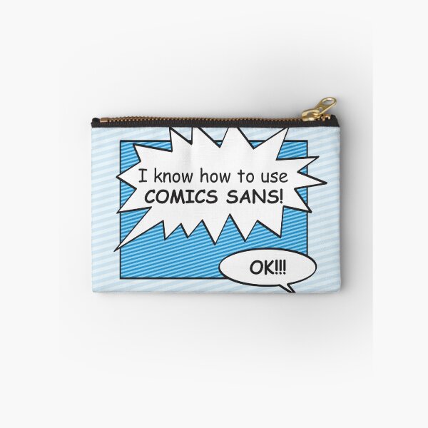 Item preview, I Know How to use Comics Sans 01 designed and sold by alefaria.