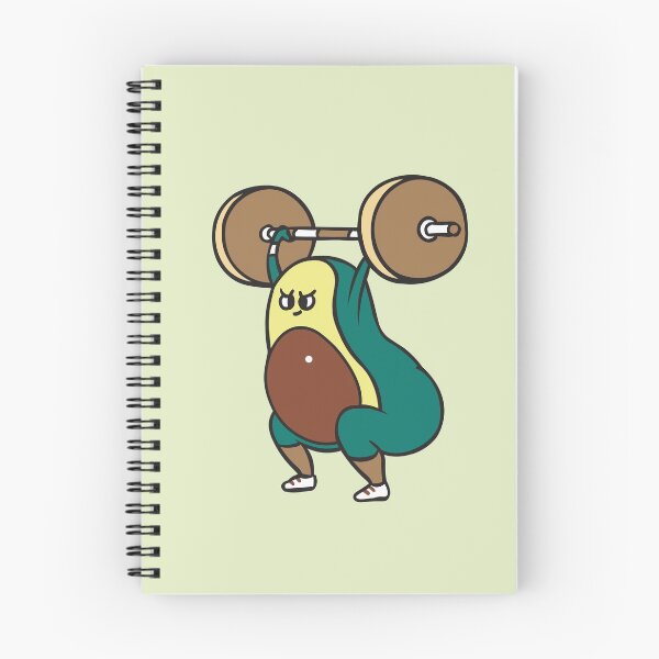 Item preview, The snatch weightlifting Avocado designed and sold by Huebucket.