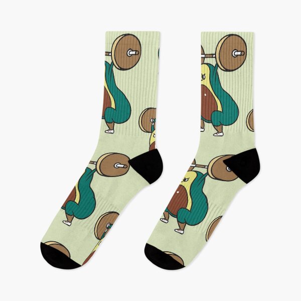 Item preview, The snatch weightlifting Avocado designed and sold by Huebucket.