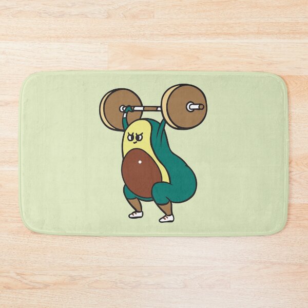 Item preview, The snatch weightlifting Avocado designed and sold by Huebucket.