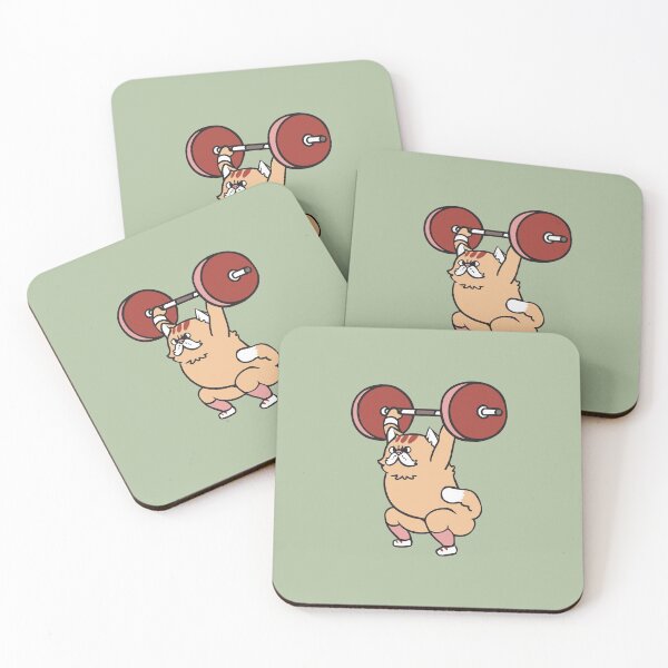 Item preview,  The snatch weightlifting Cat designed and sold by Huebucket.