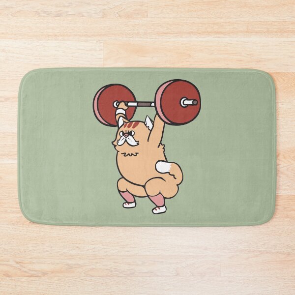 Item preview,  The snatch weightlifting Cat designed and sold by Huebucket.