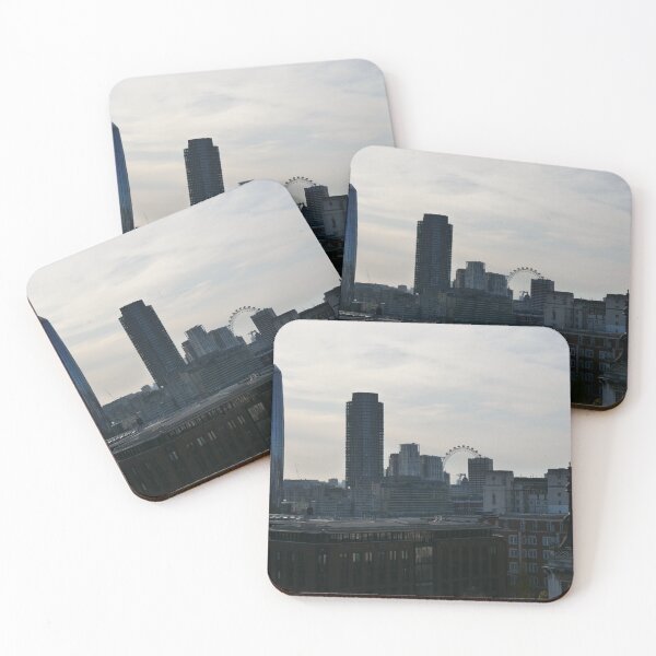 Item preview, London skyline with skyscrapers designed and sold by santoshputhran.