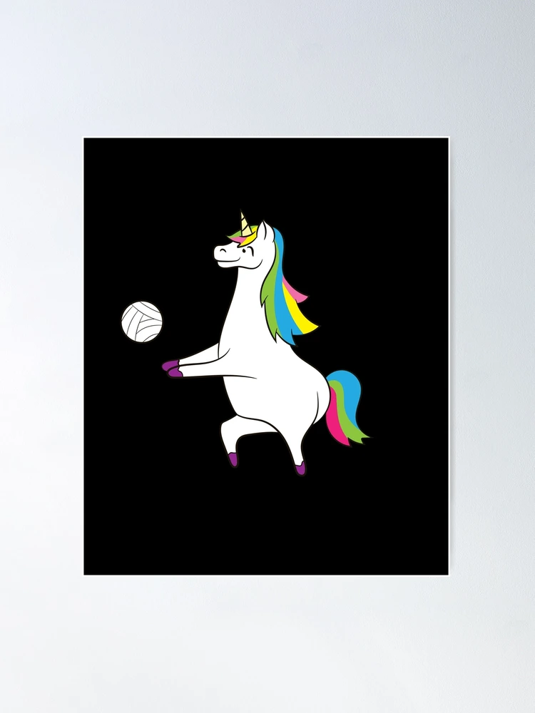 版画 Unicorn Volleyball print fposter,medium,wall_texture,