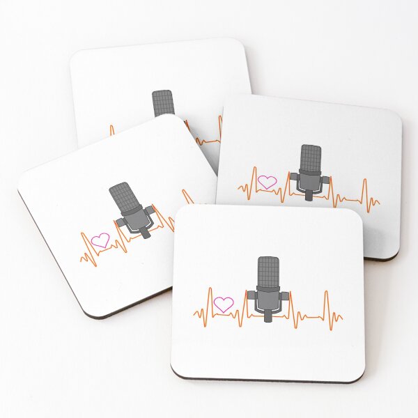 Item preview, Awesome Podcast Heartbeat Podcaster Heart Beat designed and sold by perfectpresents.