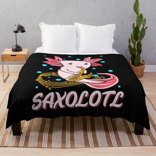 Item preview, Saxolotl Sax Playing Axolotl Pun Walking Fish designed and sold by perfectpresents.