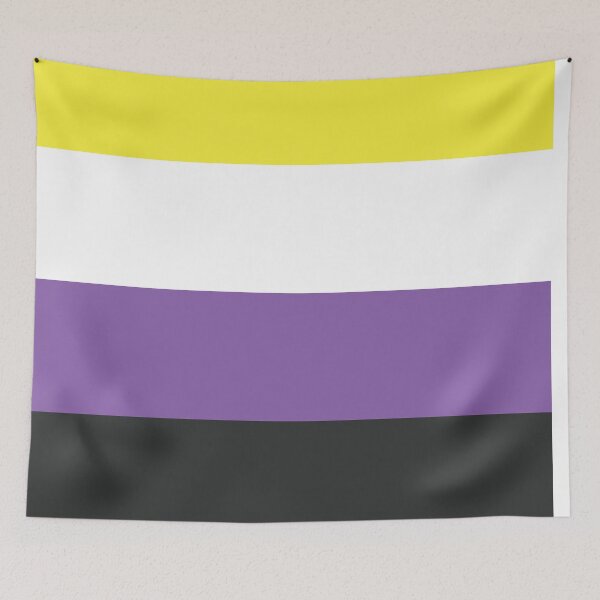 Item preview, Nonbinary Pride Flag designed and sold by samielsiedesign.