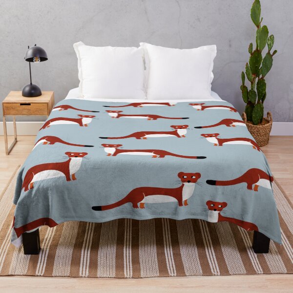 Weasel Throw Blanket