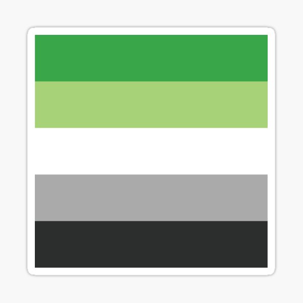 Item preview, Aromantic Pride Flag designed and sold by samielsiedesign.