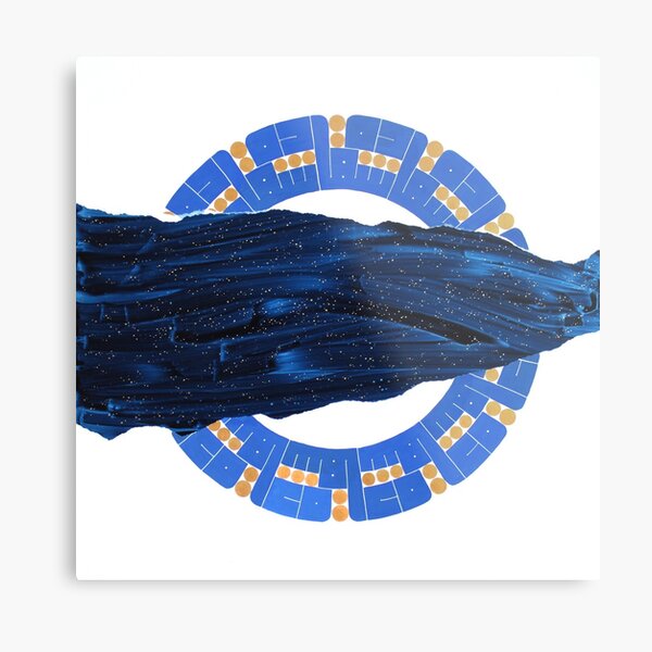 Behind the Seen Metal Print