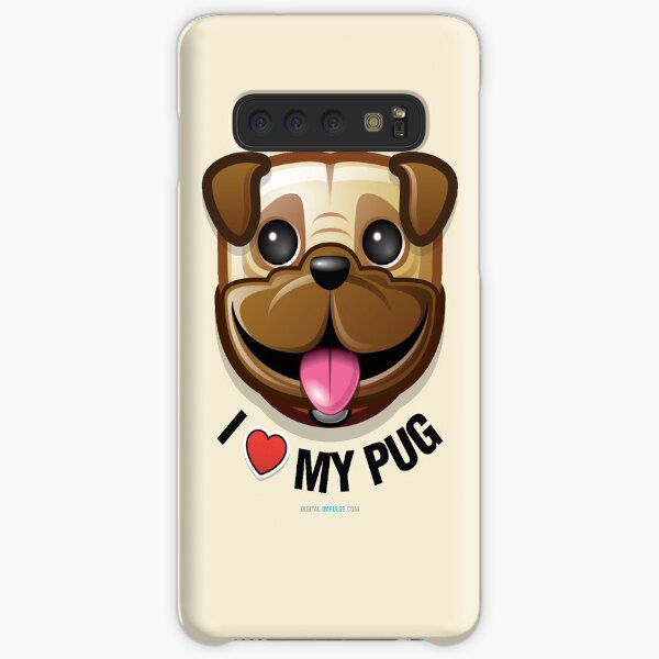 I Love My Pug Samsung Galaxy Snap Case