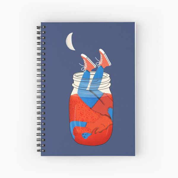 The Red Shoes Balance Spiral Notebook