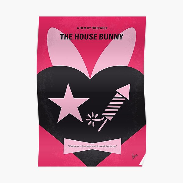 "No966 My The House Bunny minimal movie poster " Poster for Sale by