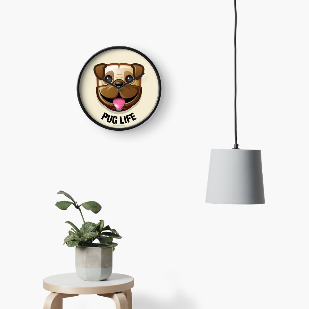Pug Life Clock