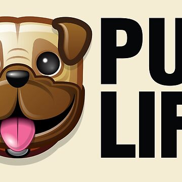 Artwork thumbnail, Pug Life by digitalchet