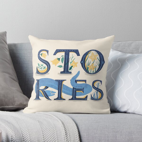 Stories Throw Pillow
