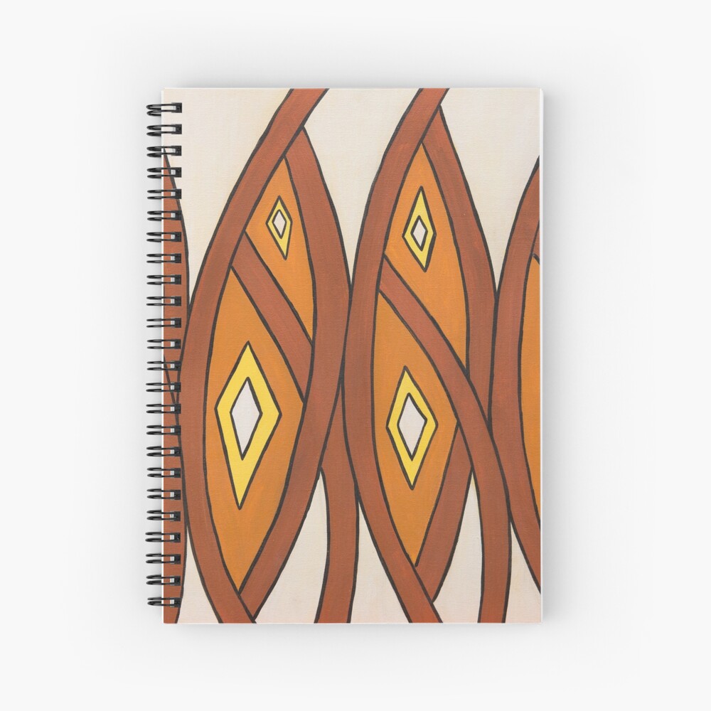 Crocodile Totem Design Spiral Notebook
