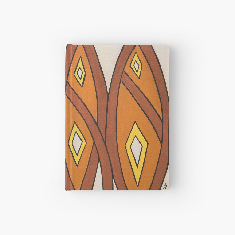 Crocodile Totem Design Hardcover Journal