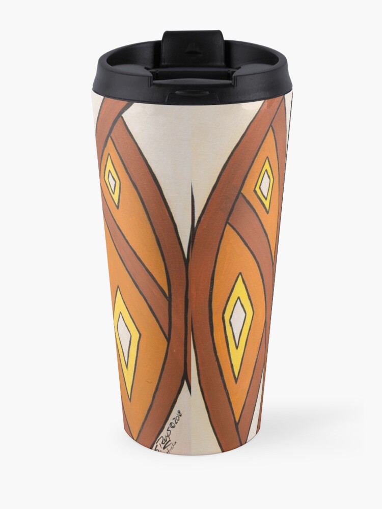 Alternate view of Crocodile Totem Design Travel Mug