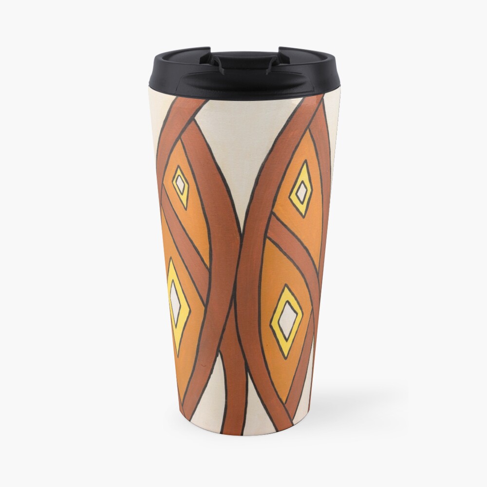 Crocodile Totem Design Travel Mug