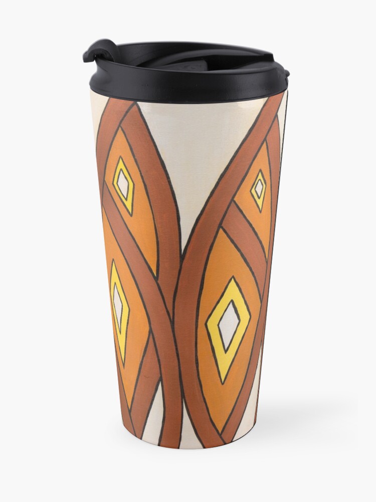 Alternate view of Crocodile Totem Design Travel Mug