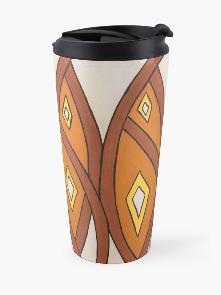 Alternate view of Crocodile Totem Design Travel Mug