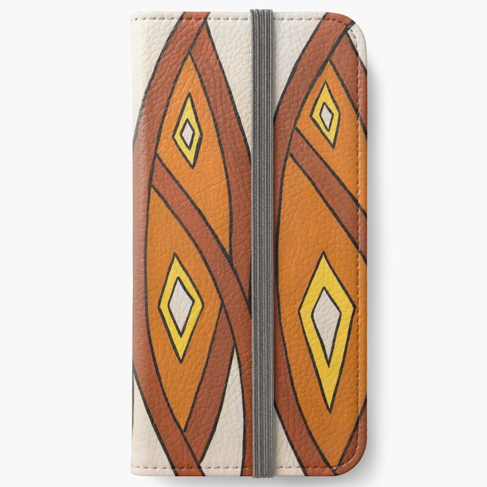 Crocodile Totem Design iPhone Wallet