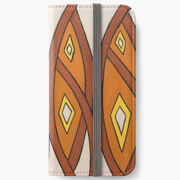 Crocodile Totem Design iPhone Wallet