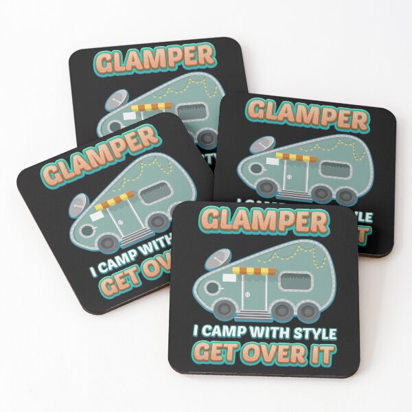 Item preview, Funny Camping Lover Gift - Glamper, I Camp With Style, Get Over It - Inspirational Gifts - Nature Lover Gifts - Camp Lover Gift - Camping designed and sold by kntranhoang.