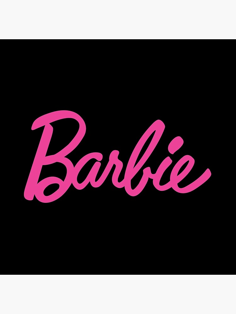 barbie logo fabric