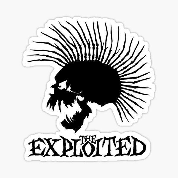 Exploited Skull Logo