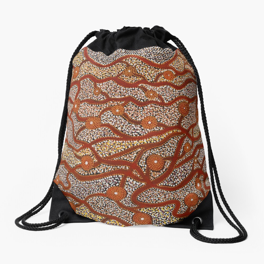 Majestic Mountains Drawstring Bag