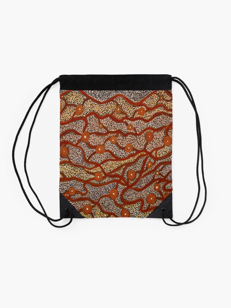 Alternate view of Majestic Mountains Drawstring Bag