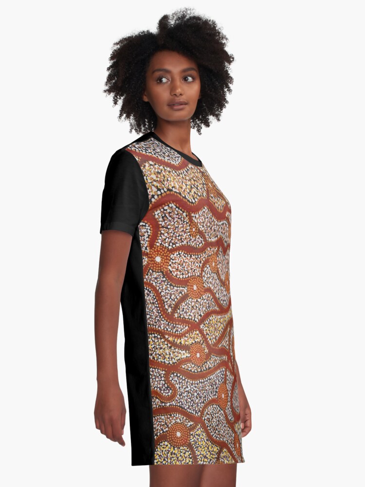 Alternate view of Majestic Mountains Graphic T-Shirt Dress