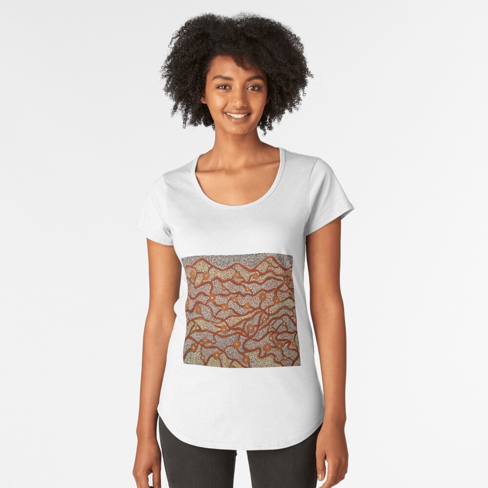 Majestic Mountains Premium Scoop T-Shirt