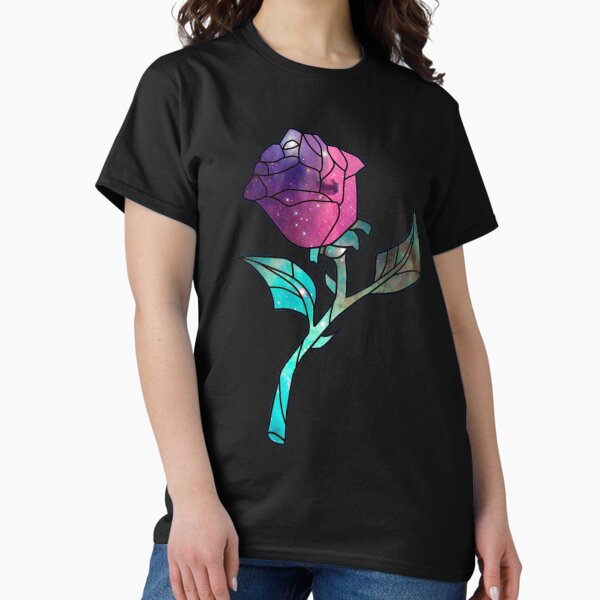Item preview, Stained Glass Rose Galaxy designed and sold by rapplatt.