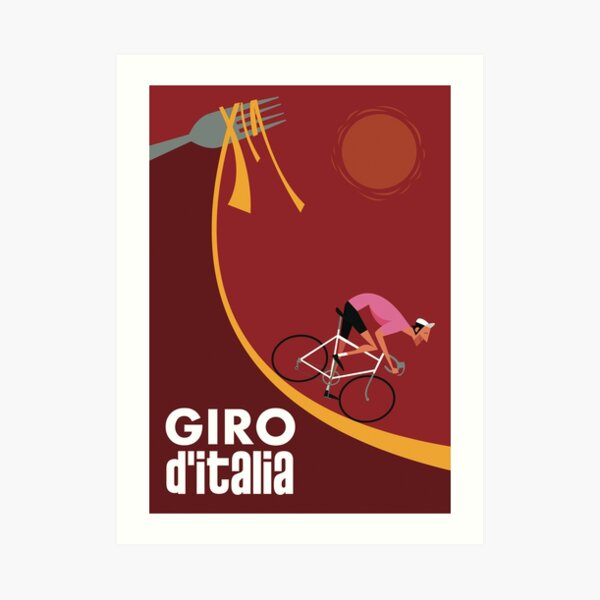 Giro d'Italia poster Art Print